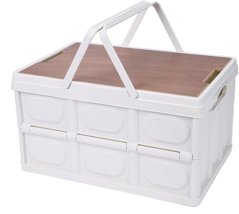 Camping foldingbox med handtag