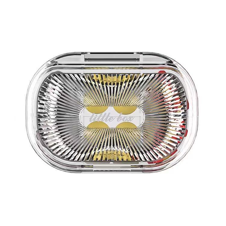 Förseglade fack Portable Pill Box
